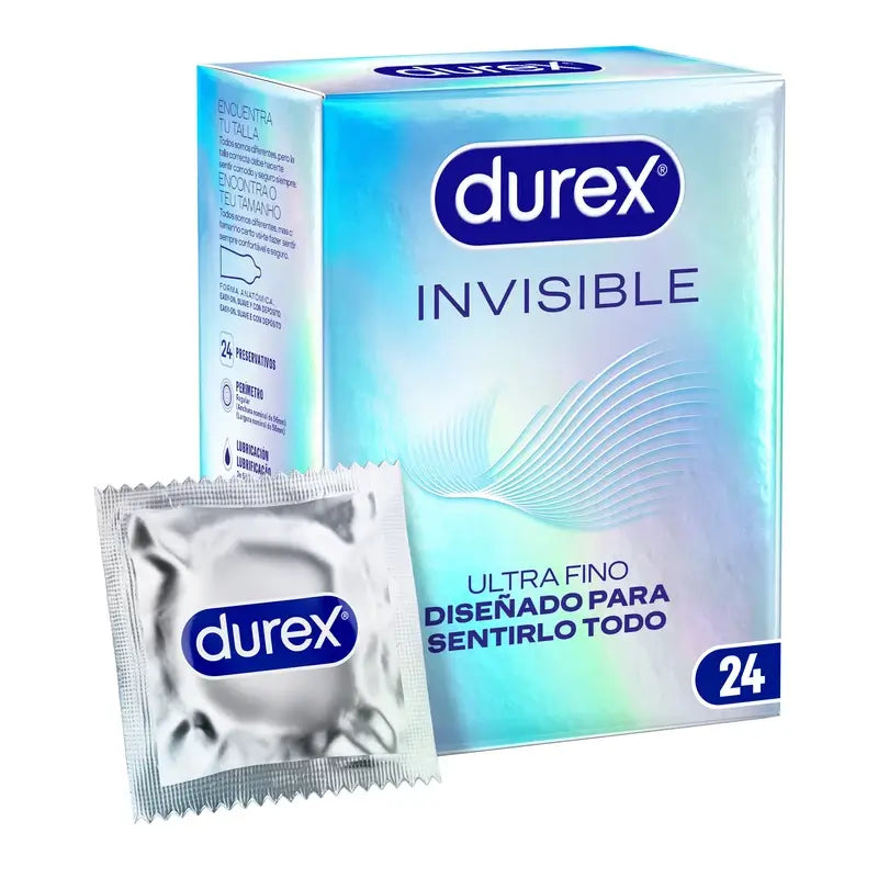 Durex Invisible, 24 preservativi