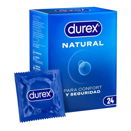 Preservativi Durex Natural Plus 24 unità