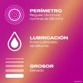Preservativi Durex Give Me Pleasure, con puntini e smagliature per una maggiore stimolazione, 3 preservativi