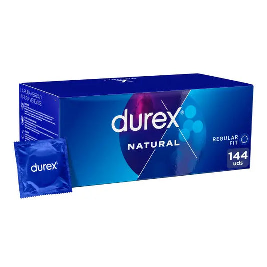 Preservativi naturali Durex, per il comfort e la sicurezza, 144 preservativi