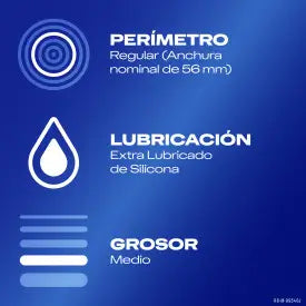 Preservativi naturali Durex, per il comfort e la sicurezza, 3 preservativi