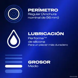 Preservativi Durex Prolonged Pleasure con effetto ritardante 12 pezzi