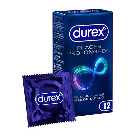 Preservativi Durex Prolonged Pleasure con effetto ritardante 12 pezzi