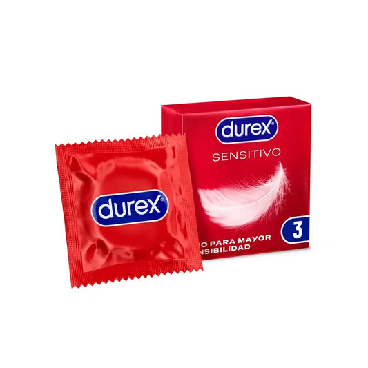 Preservativi Durex Sensitive Soft, sottili per la sensibilità, 3 preservativi