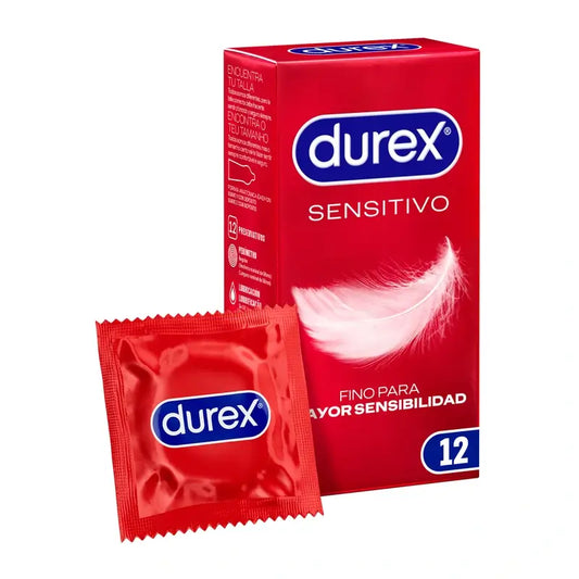 Durex Soft Sensitive Preservativi per una maggiore sensibilità 12 pezzi