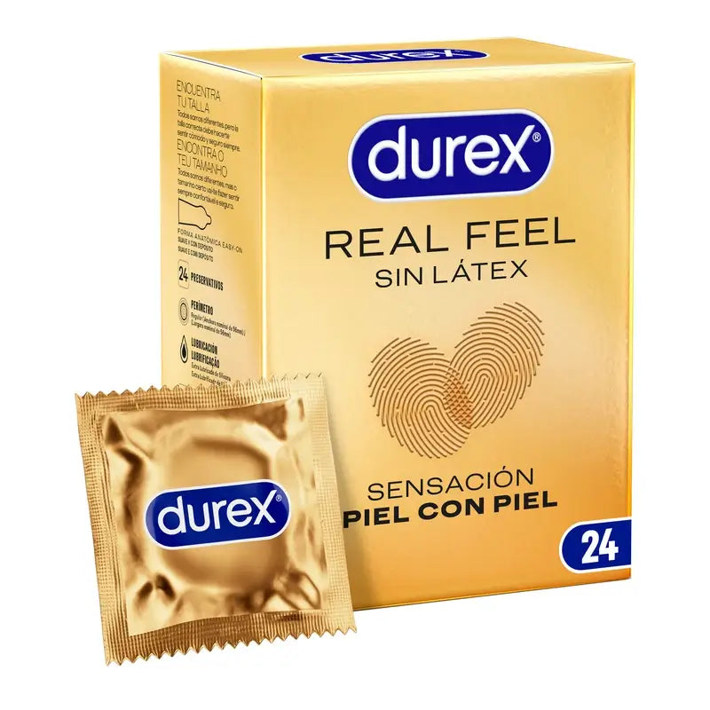Preservativi Durex Real Feel 24 pezzi