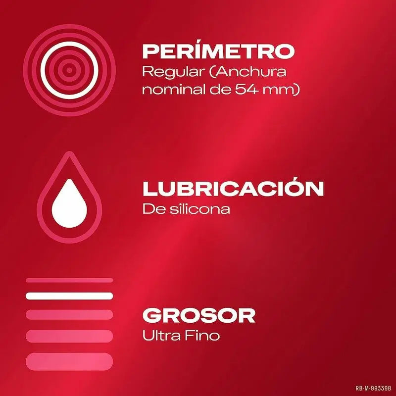 Durex Preservativi Super Sottili Contatto Totale 12 unità