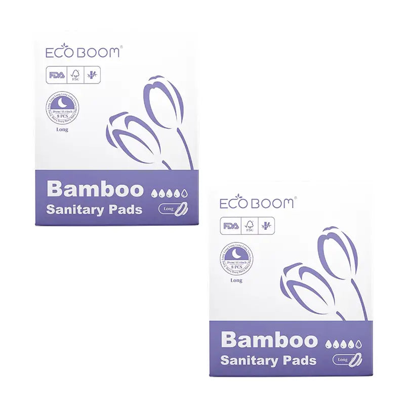 Eco Boom Pack Compresse - Impacco notturno ad alto assorbimento - Intensivo, 2 X 8 pz.