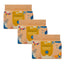 Eco Boom Pack 3X Pannolino di bambù Joy S 2, 108 pezzi.