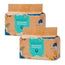 Eco Boom Pack 2X Bamboo Nappy Joy Xs 1, 68 pezzi.