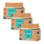 Eco Boom Pack 3X Bamboo Nappy Joy Xs 1, 102 pezzi.