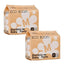 Eco Boom Pack 2X Pure M Bamboo Nappy, 52 pezzi.