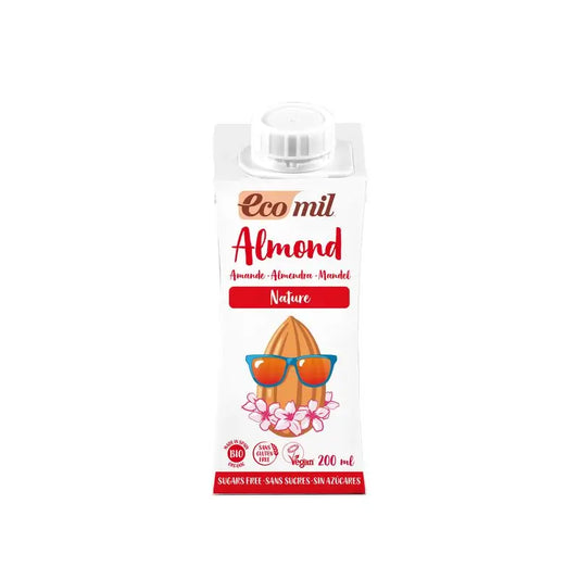 Ecomil Mandorla Natura Bio 200 ml, 200 ml