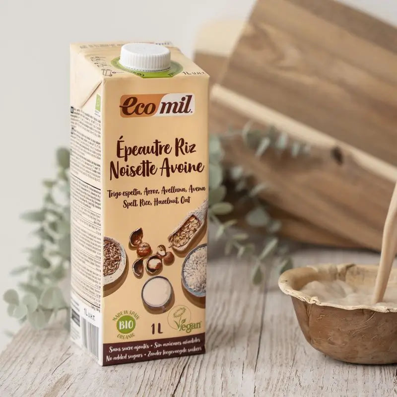 Ecomil Farro Riso Nocciola Avena Bio, 1 l