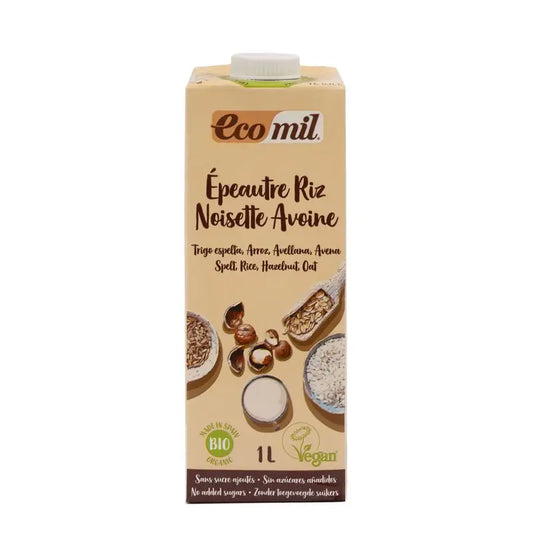 Ecomil Farro Riso Nocciola Avena Bio, 1 l