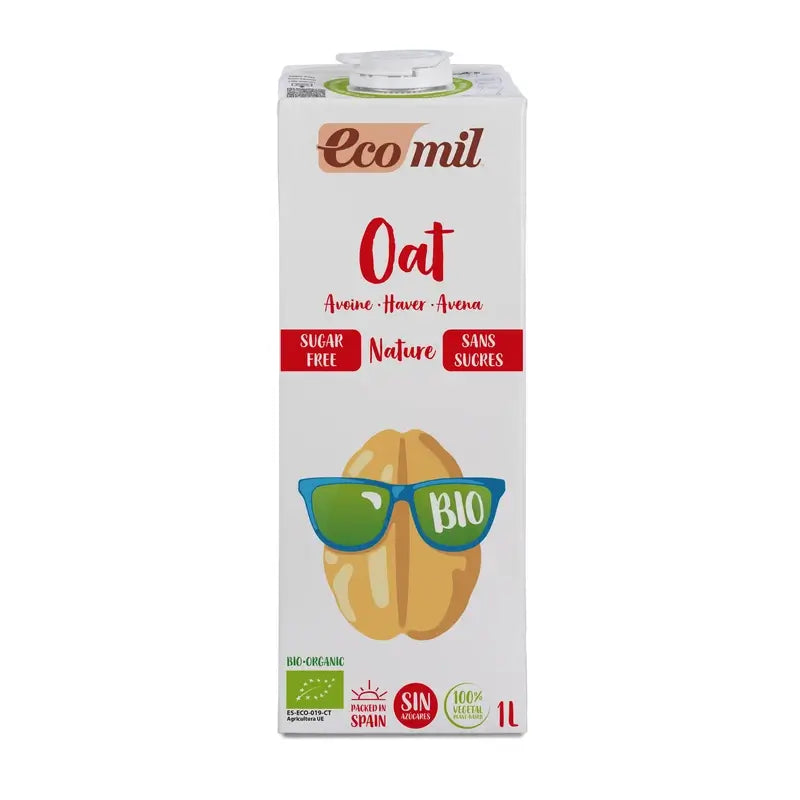 Ecomil Avena Natura Senza Zucchero Bio , 1 l