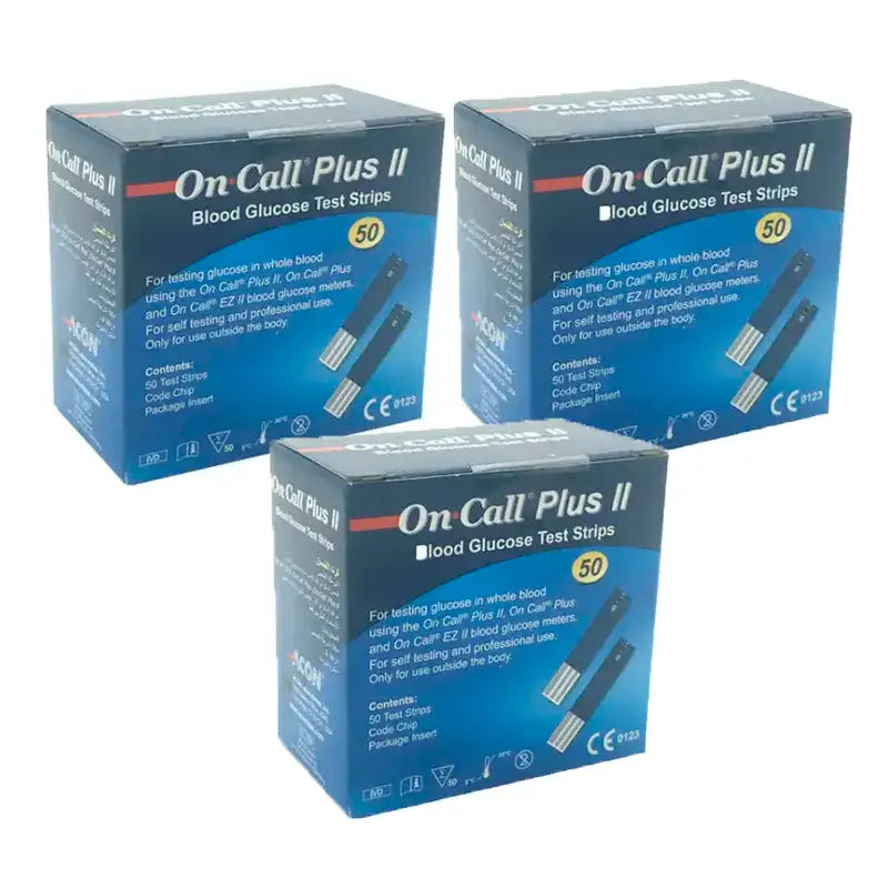 Edda Pharma On Call Plus II Strisce reattive, Confezione 3 x 50 pz.