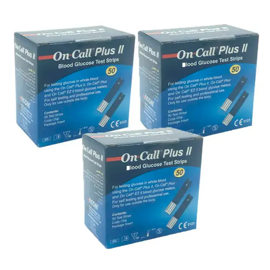 Edda Pharma On Call Plus II Strisce reattive, Confezione 3 x 50 pz.