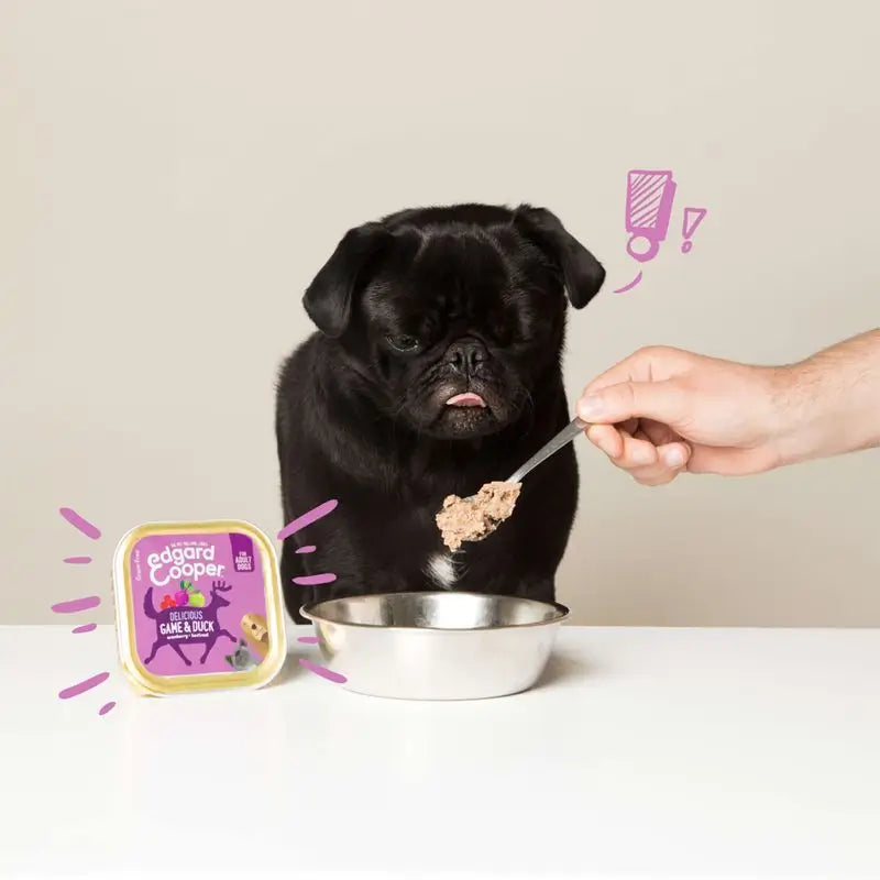 Edgard & Cooper Cibo umido per cani 11x150g Animali selvatici e anatra