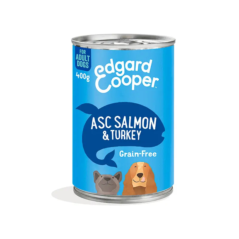 Edgard & Cooper Cibo umido per cani 6x400g Salmone