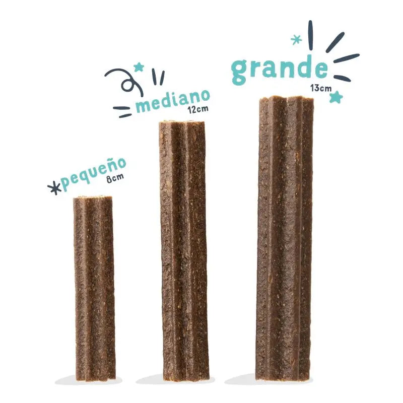 Edgar & Cooper Snack Dental Para Perros 8x255g Adult  Fresa y Menta Grande