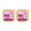 Edgard & Cooper Cibo umido per gatti Kitten 16X85G Pollo di razza, Confezione da 2