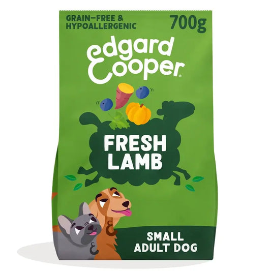 Edgard & Cooper Miniature Cibo per cani adulti con agnello fresco , 0,7 kg