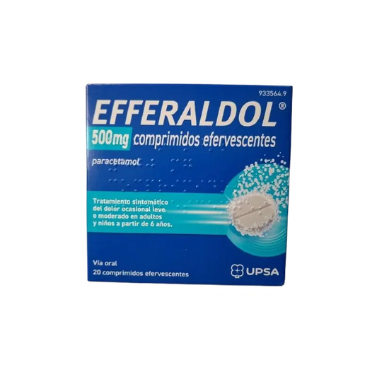 Efferalgan Antidolorifico 20 Compresse Effervescenti