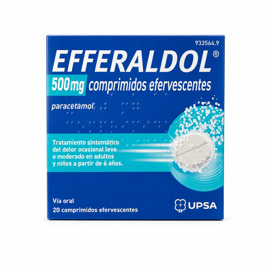 Efferalgan Antidolorifico 20 Compresse Effervescenti