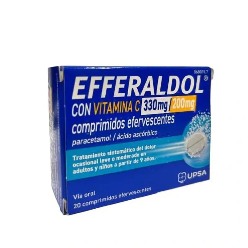 Efferaldol Vitamina C 20 Compresse Effervescenti
