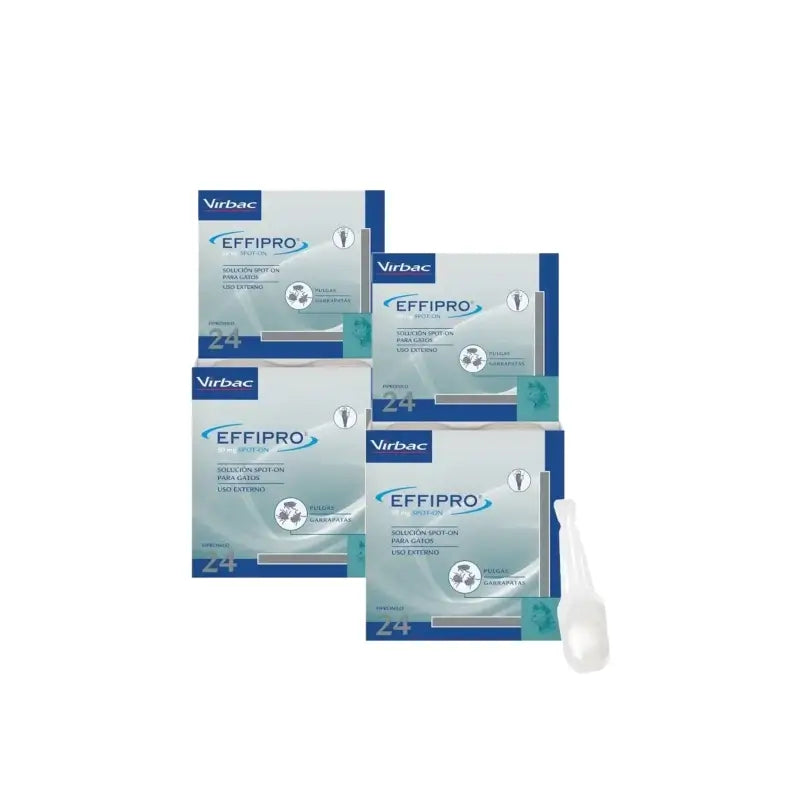 Effipro 50 mg Spot-On per gatti, confezione da 2
