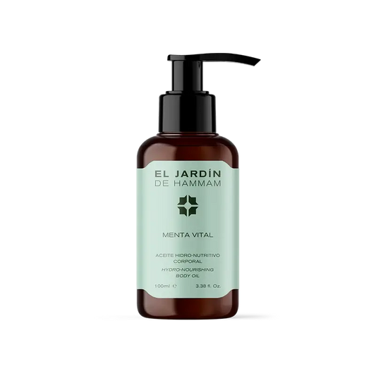 Il Giardino dell'Hammam Olio idro-nutriente per il corpo alla menta vitale , 100 ml