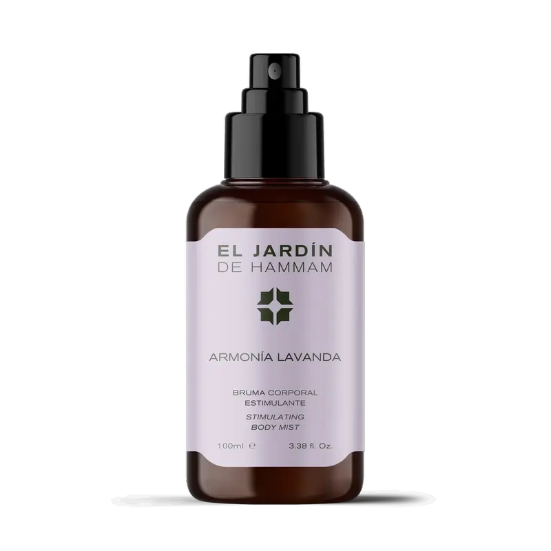 Il Giardino dell'Hammam nebbia stimolante per il corpo Armonia di lavanda , 100 ml