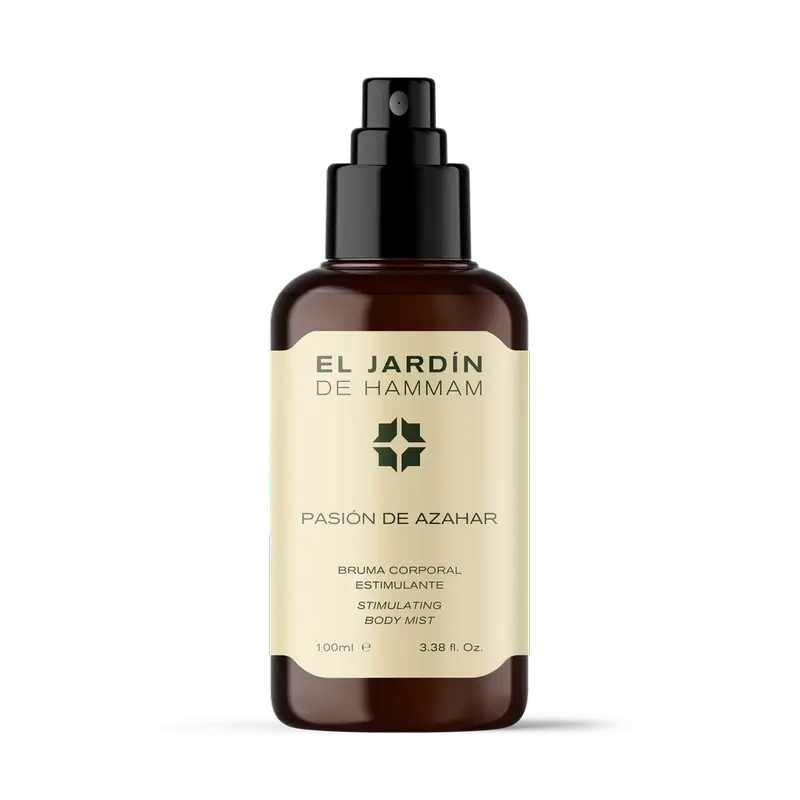 Il Giardino dell'Hammam nebbia stimolante per il corpo Fiori d'Arancio Passione , 100 ml
