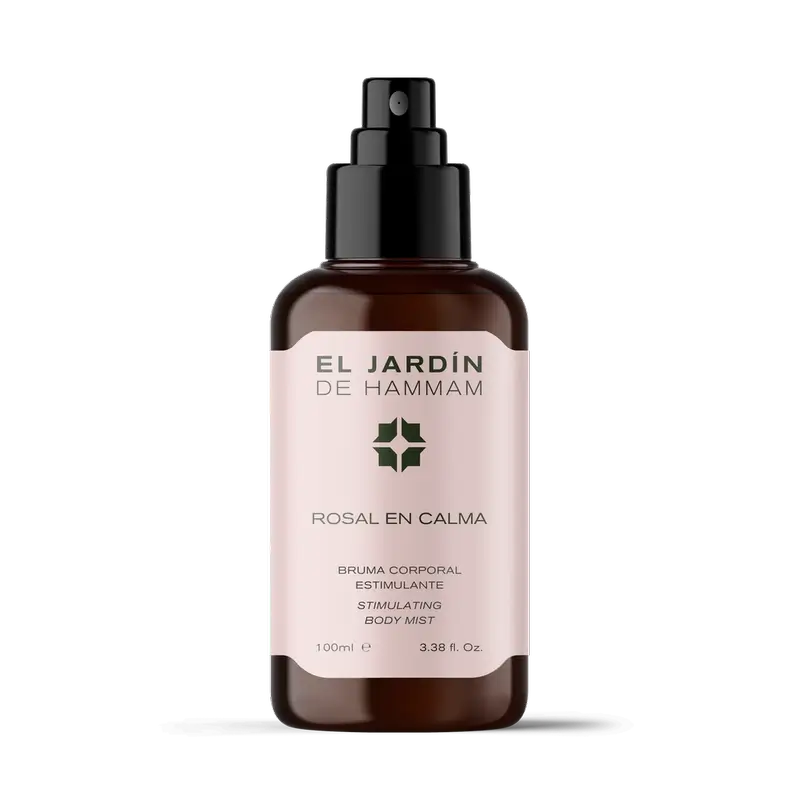 Il Giardino dell'Hammam nebbia stimolante per il corpo Rose In Calm , 100 ml