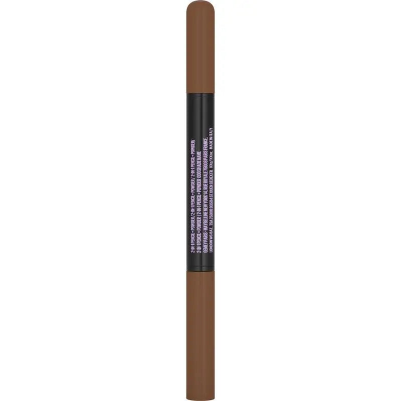 Maybelline New York Express Brow Satin Duo Matita automatica per sopracciglia 02 Marrone medio