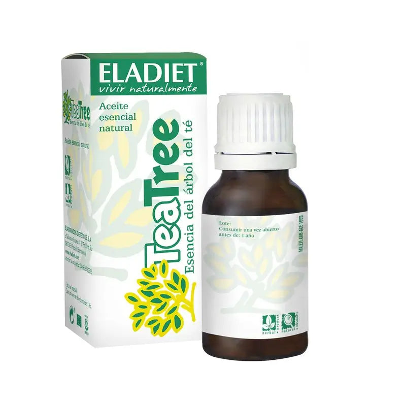 Eladiet Olio essenziale di tea tree, 15 ml.