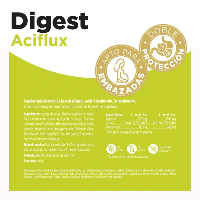 Eladiet Digest Aciflux Protect, 30 compresse
