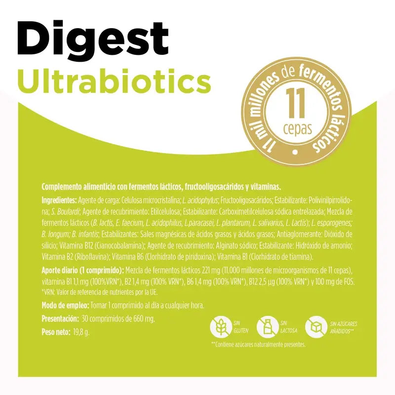 Eladiet Digest UltraBiotics, 30 compresse