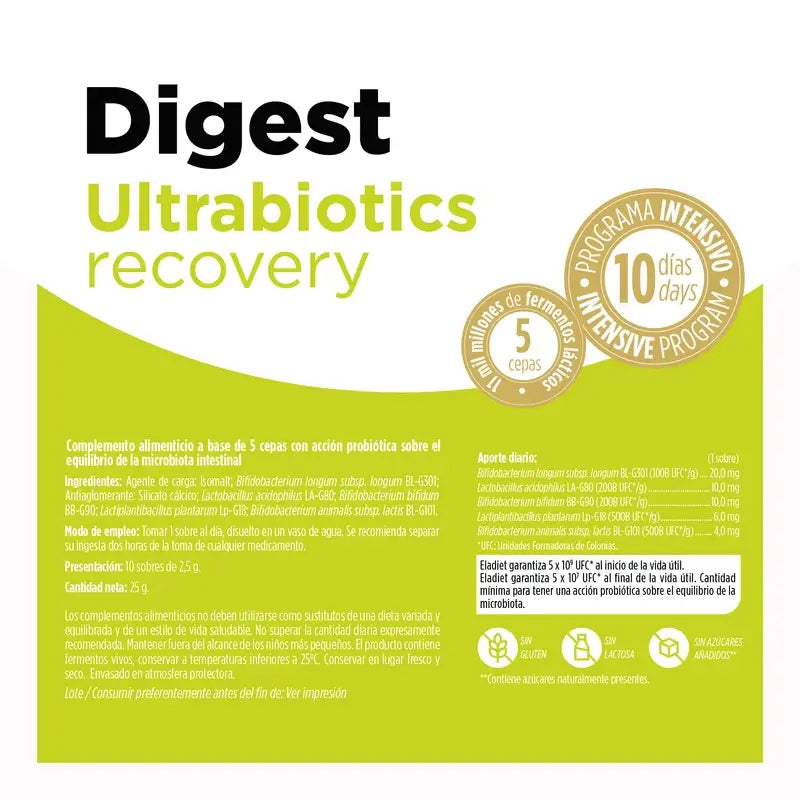 Eladiet Digest UltraBiotics Recupero