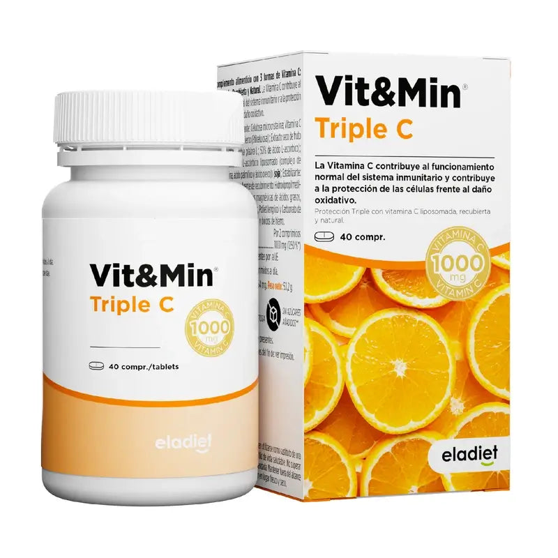 Eladiet Triple C Vit. C Liposomada 40 compresse