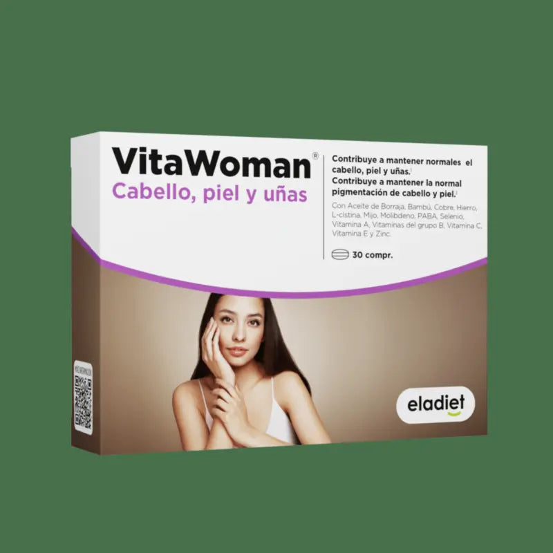 Eladiet Vita Donna Capelli Pelle e Unghie 30 compresse