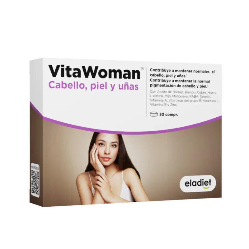 Eladiet Vita Donna Capelli Pelle e Unghie 30 compresse