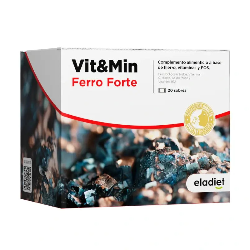 Eladiet Vit&Min Ferro Forte, 20 bastoncini