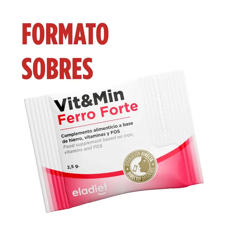 Eladiet Vit&Min Ferro Forte, 20 bastoncini