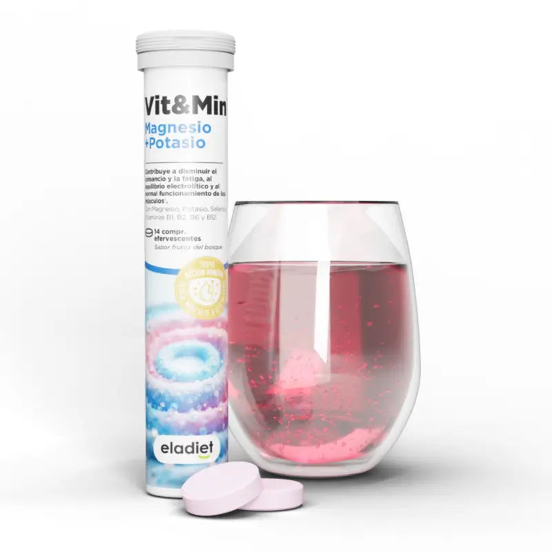 Eladiet Vit&Min Magnesio + Potassio, 14 compresse