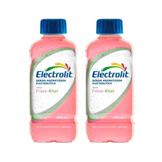 Electrolit Fragola-Kiwi Bevanda elettrolitica, confezione da 2 x 625 ml