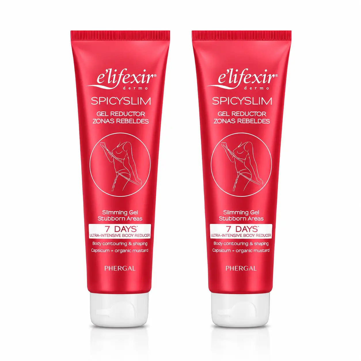Elifexir Spicyslim Gel Bruciagrassi Ultra-Intensivo 150Ml, confezione 2