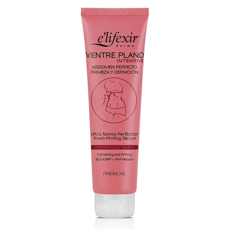 Elifexir Flat Belly Serum Intensive Reducer Abdomen Firming Firming Fat Burning 150Ml