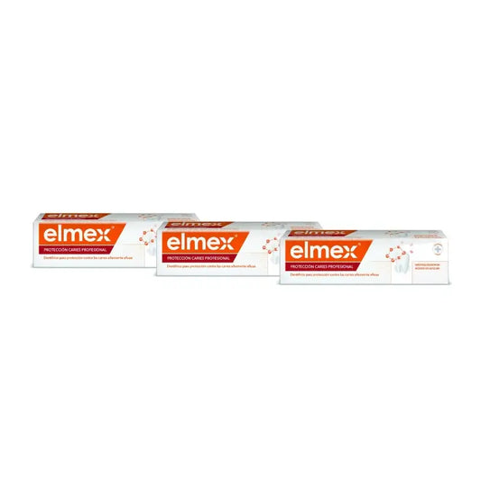 Elmex Caries - Dentifrici, 75 ml, confezione da 3
